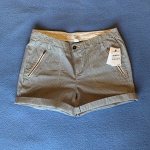 Caslon Chino Roll Up Shorts